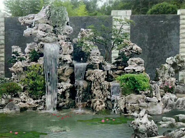 杭州庭院锦鲤鱼池过滤改造