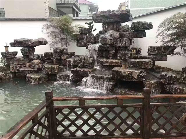 杭州室内鱼池水景